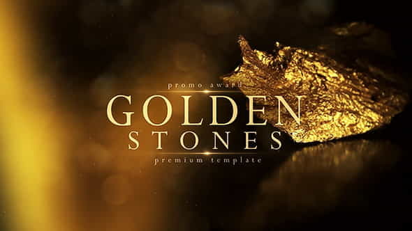 Golden Stones - VideoHive 20239559
