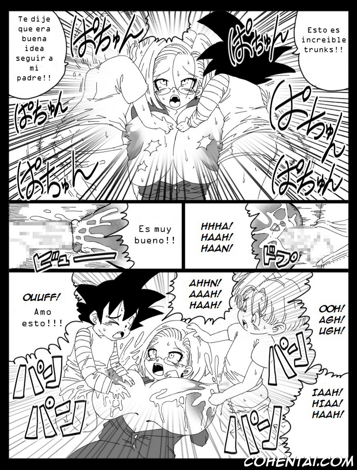 Dragon Road Mousaku Gekijou 3 (Dragon Ball Z) xxx comics manga porno doujin hentai español sexo 