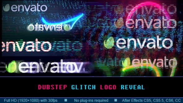 Dubstep Glitch Logo Reveal - VideoHive 18483251