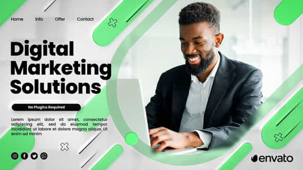 Digital Marketing Solutions - VideoHive 39175620
