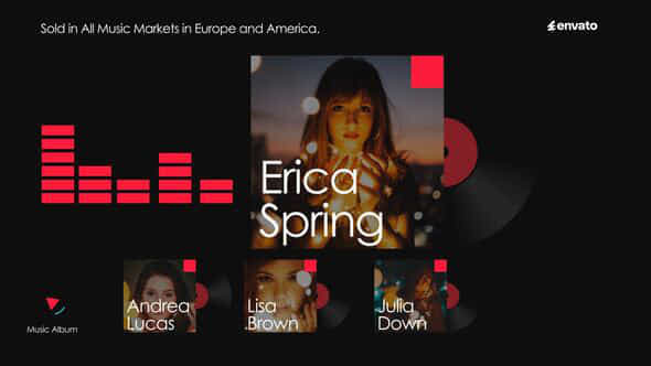 Music Album Introduction - VideoHive 58274521