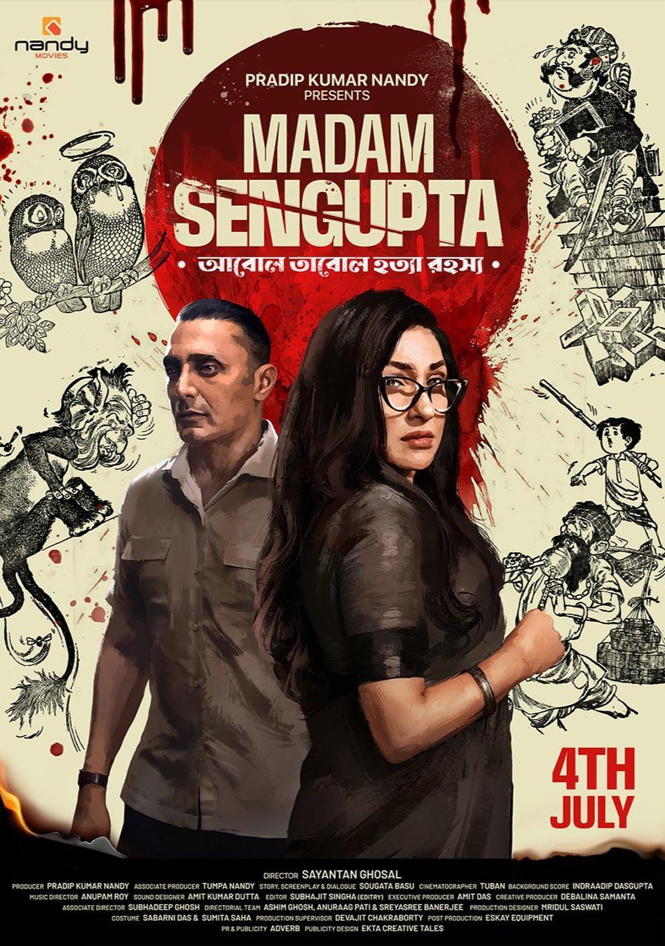 Madam Sengupta 2025 Bengali Movie 720p HDCam Rip 1Click Download