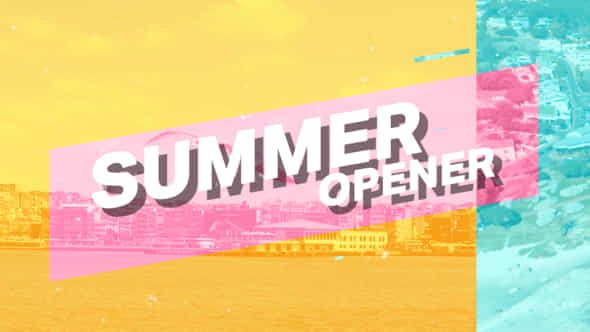 Summer Opener - VideoHive 35381378