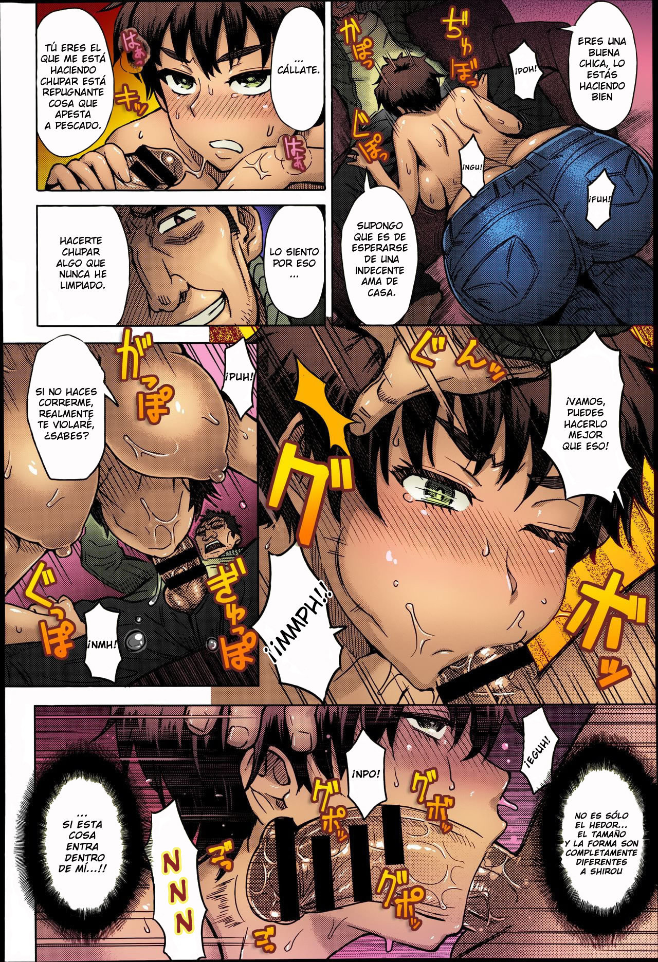 [Itou Eight] Hikkoshi no Aisatsu wa Shinchou ni...  Tenga Cuidado Al Saludar A Sus Nuevos Vecinos (COMIC Anthurium 016 2014-08) [Spanish] [Colorized]
