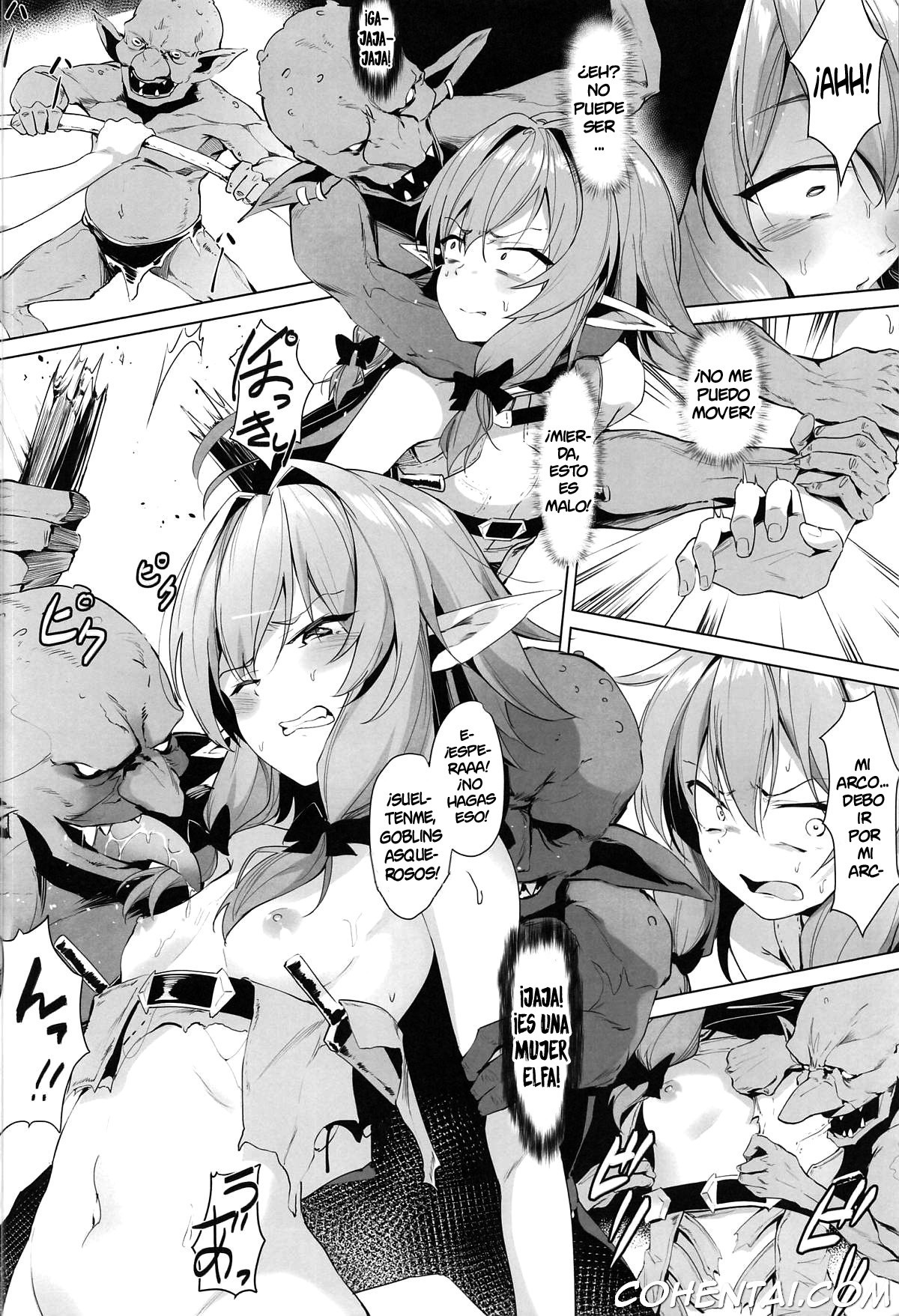 Moshi Onna Seirei ga Goblin ni Tsukamattara… (Goblin Slayer) xxx comics manga porno doujin hentai español sexo 