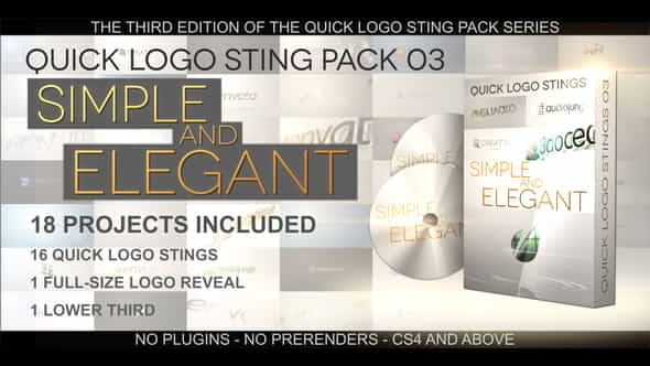 Quick Logo Sting Pack 03: - VideoHive 5874067