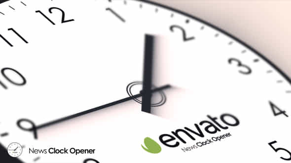 Clock Logo - VideoHive 49290425