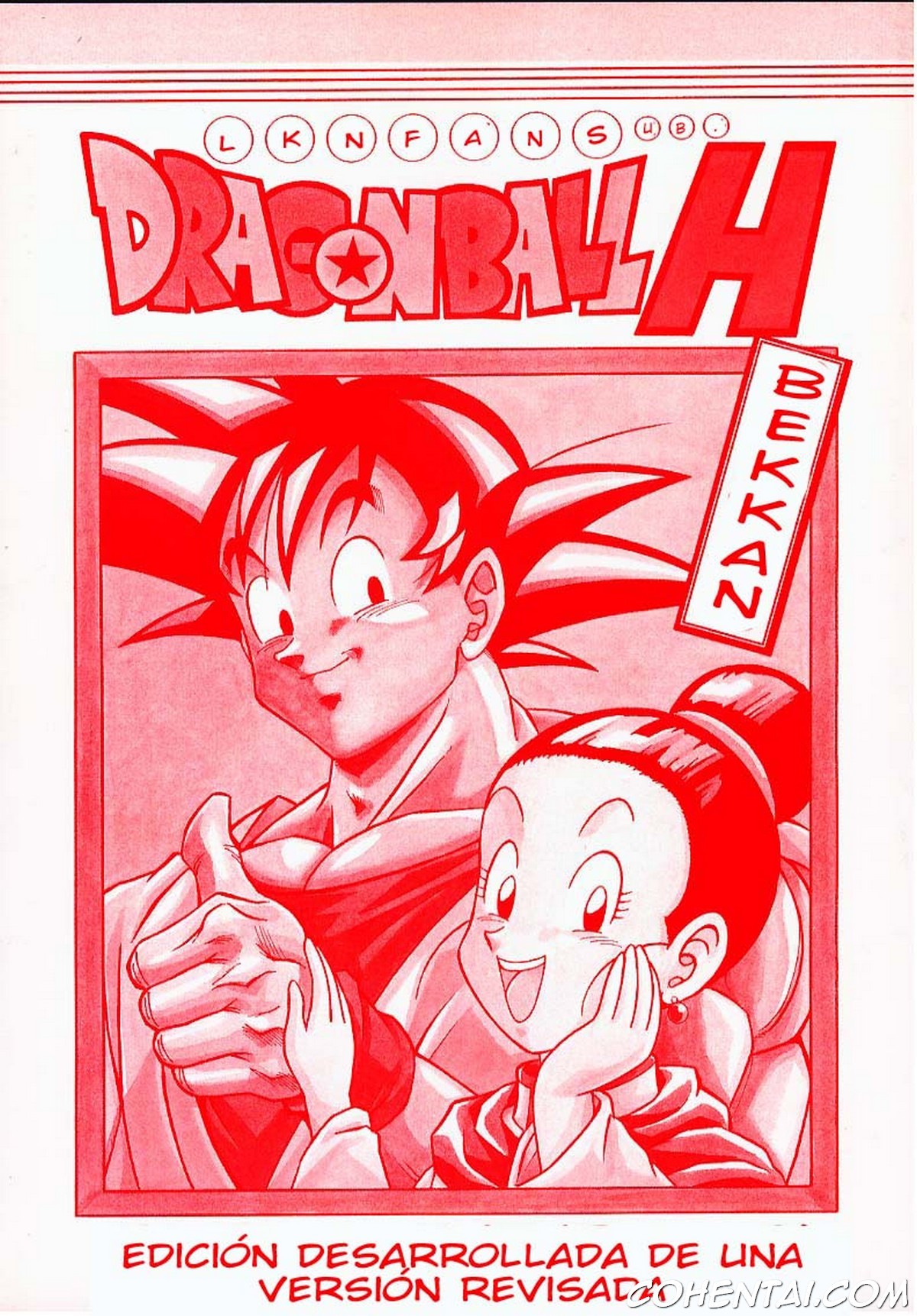 Dragon Ball H Bekkan Toppatsubon Kaiteiban (Dragon Ball Z) xxx comics manga porno doujin hentai español sexo 