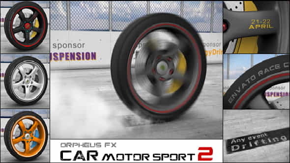 Car Motor Sport Opener 2 - VideoHive 7476638