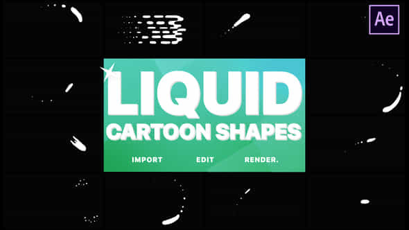 Cartoon Liquid Shapes - VideoHive 21834988