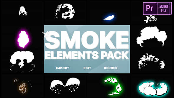 2DFX Smoke Elements - VideoHive 22815292