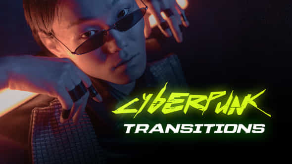 Cyberpunk Transitions After Effects - VideoHive 51937902