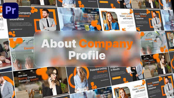 About Company Profile Presentation Mogrt - VideoHive 57194715