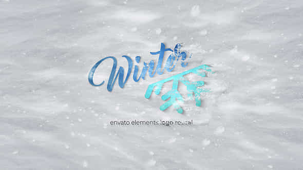 Snow Logo Reveal - VideoHive 49576398