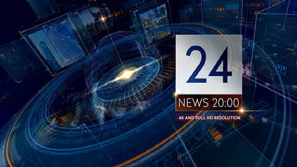 Breaking NEWS 24 TV Broadcast - VideoHive 14273486