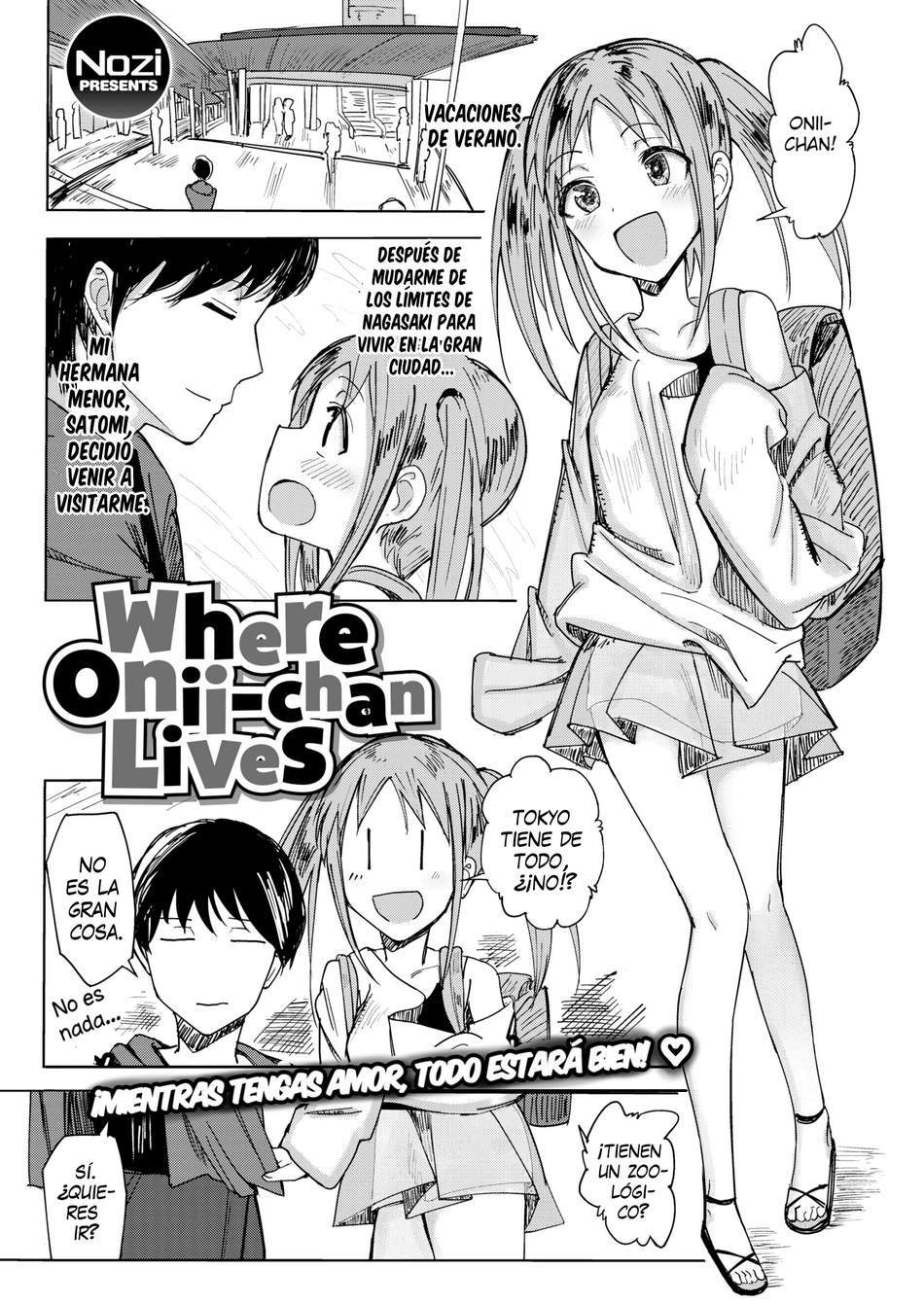 Donde vive onii-chan - Page #1