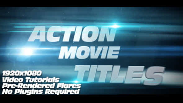 Action Movie Titles - VideoHive 1934661