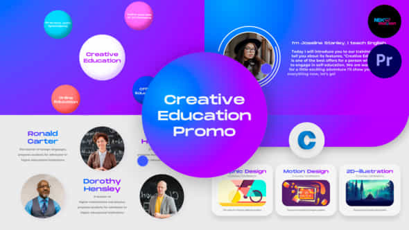 Creative Education Promo Mogrt - VideoHive 48773994