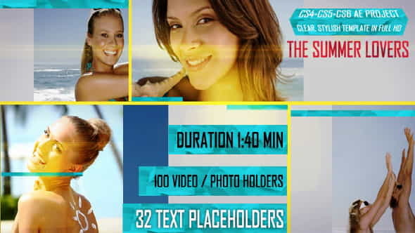 The Summer Lovers - VideoHive 2427393