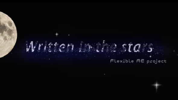 Written in the Stars (titles - VideoHive 148326