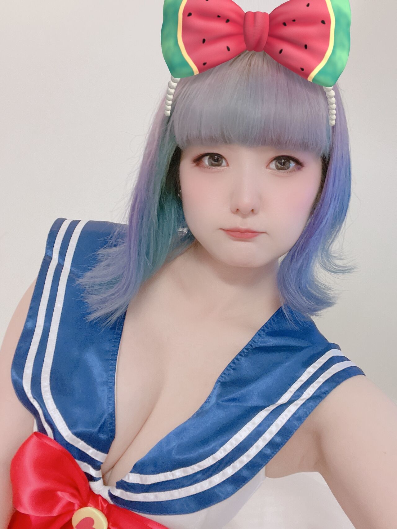 Akasaki Karin - Sailor Moon swimsuit