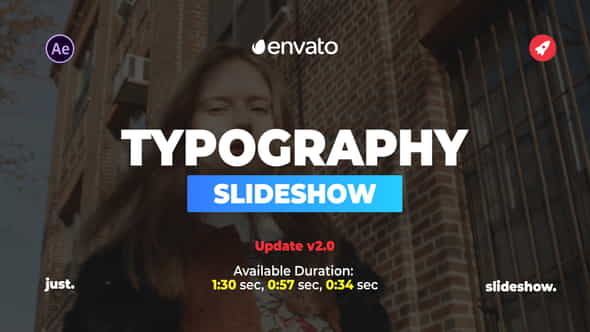 Beautiful Typography Slideshow - VideoHive 23340618