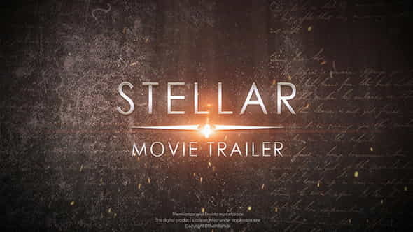 Stellar - Movie Trailer - VideoHive 21066834