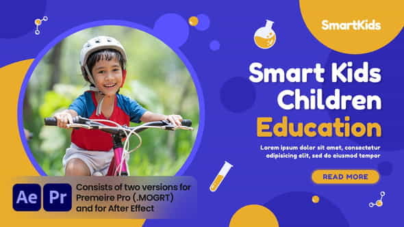 Smart Kids Education Promo - VideoHive 32354343