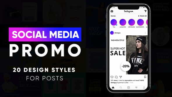 Instagram Stories and Posts - VideoHive 21473740