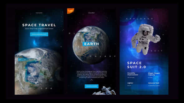 Cosmos Stories Instagram - VideoHive 32883661