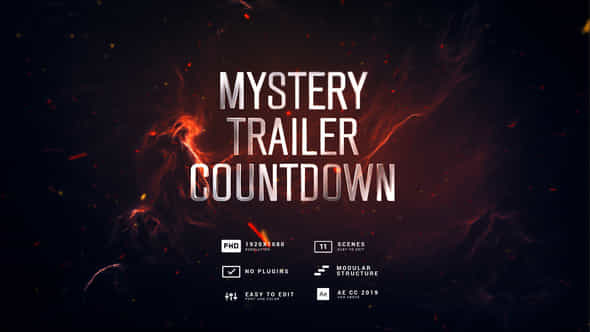 Mystery Trailer Countdown - VideoHive 48913696