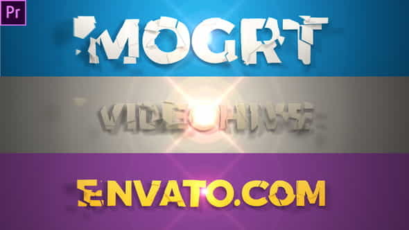 Short Elegant Title Reveal (Mogrt) - VideoHive 23442312