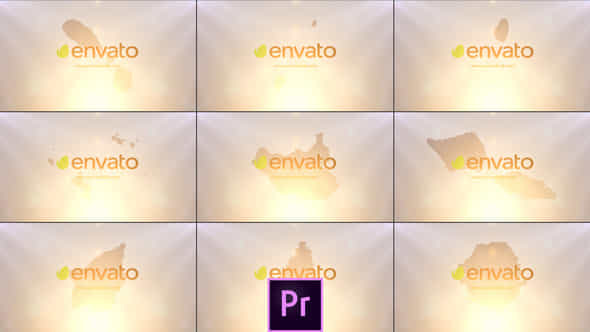World Countries Logo - VideoHive 37517776