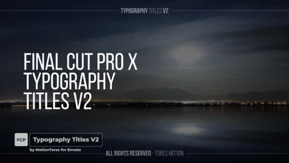 Typography Text Titles - VideoHive 34486729