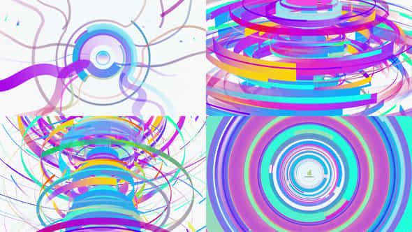 Circle Line Logo Reveal - VideoHive 57130419