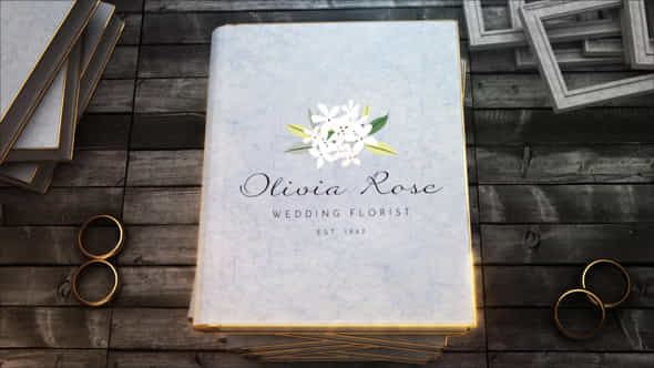 Wedding Book Logo - VideoHive 41830791