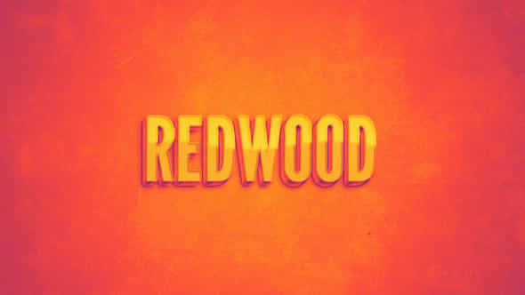 Redwood Typography - VideoHive 47547572