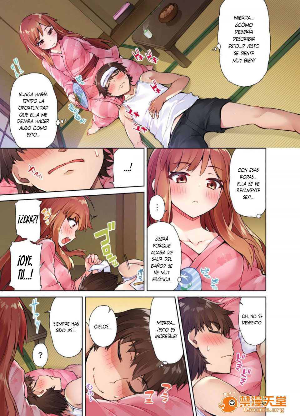 TRADITIONAL JOB OF WASHING GIRLS BODY CAP 6 (MANGA) - 8