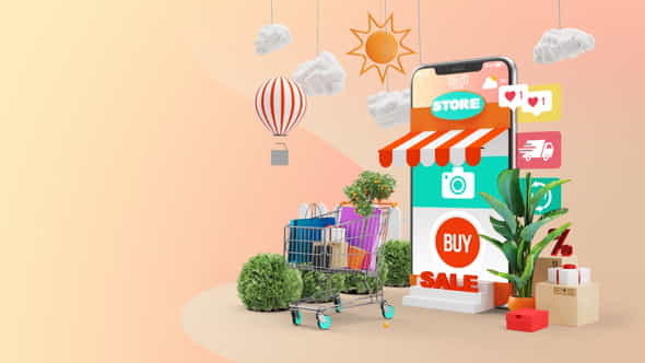 Mobile Online Shopping AE Project - VideoHive 28782295