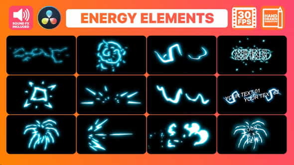 Energy ElementsTitles | - VideoHive 34000826