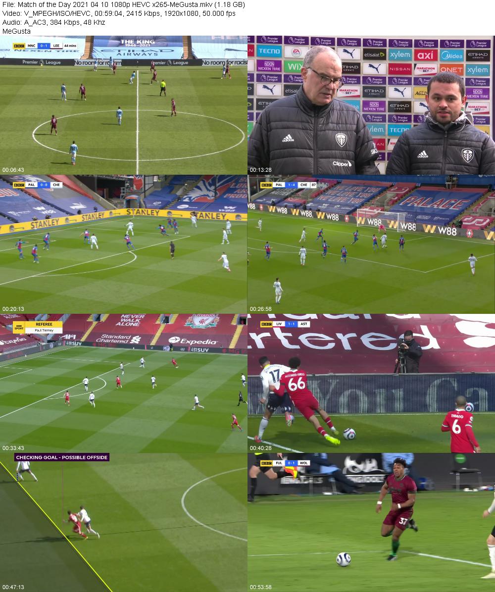 Match of the Day 2021 04 10 1080p HEVC x265