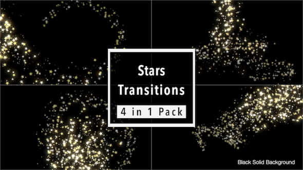 Stars Transitions Pack - VideoHive 21514004