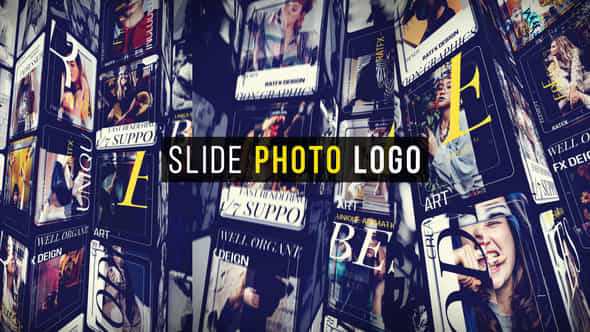 Slide Photo Logo - VideoHive 58849454