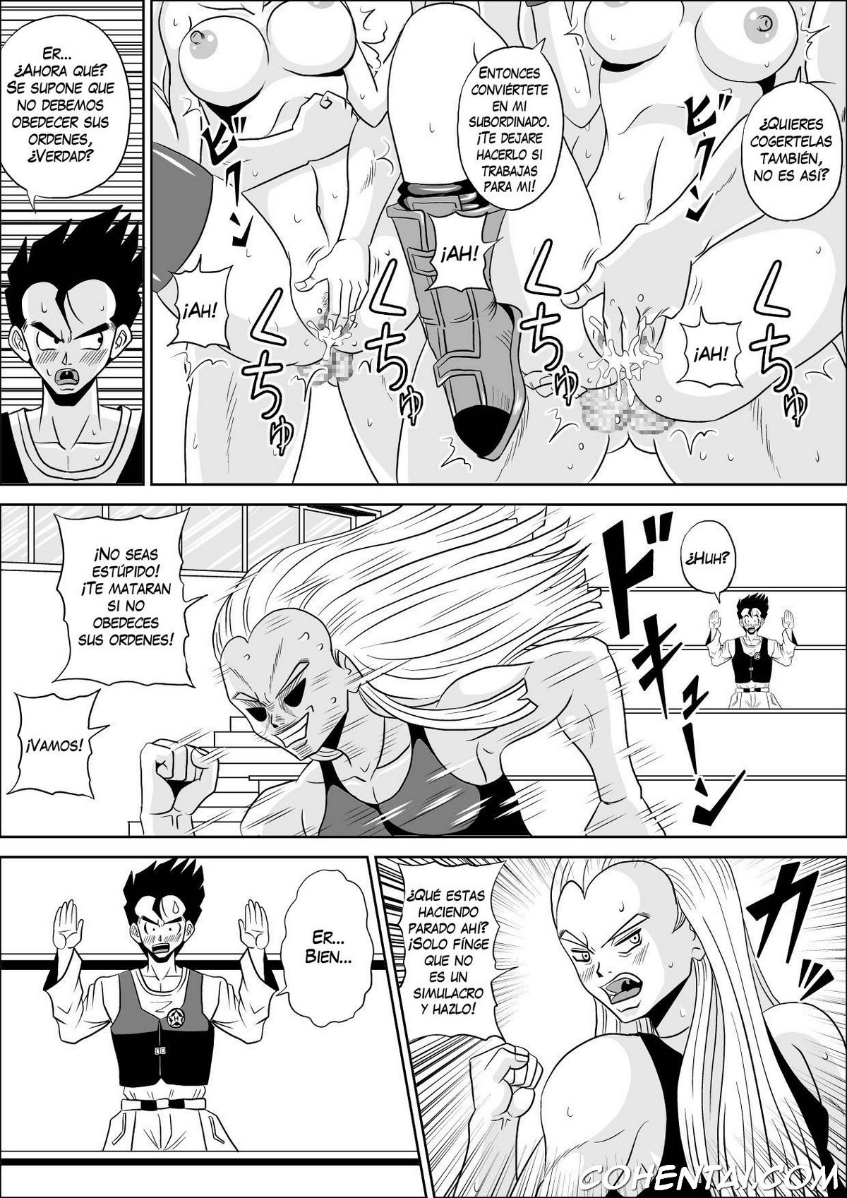 HIGH SCHOOL RAPE (Dragon Ball Z) xxx comics manga porno doujin hentai español sexo 