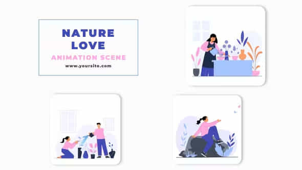 Nature LoverAnimation Scene - VideoHive 46436560