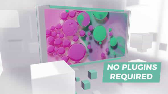 Slideshow 3D Screen - VideoHive 45753437