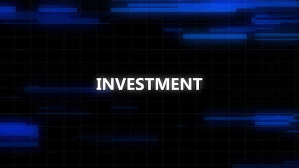 Investment Text Animation - VideoHive 43079840