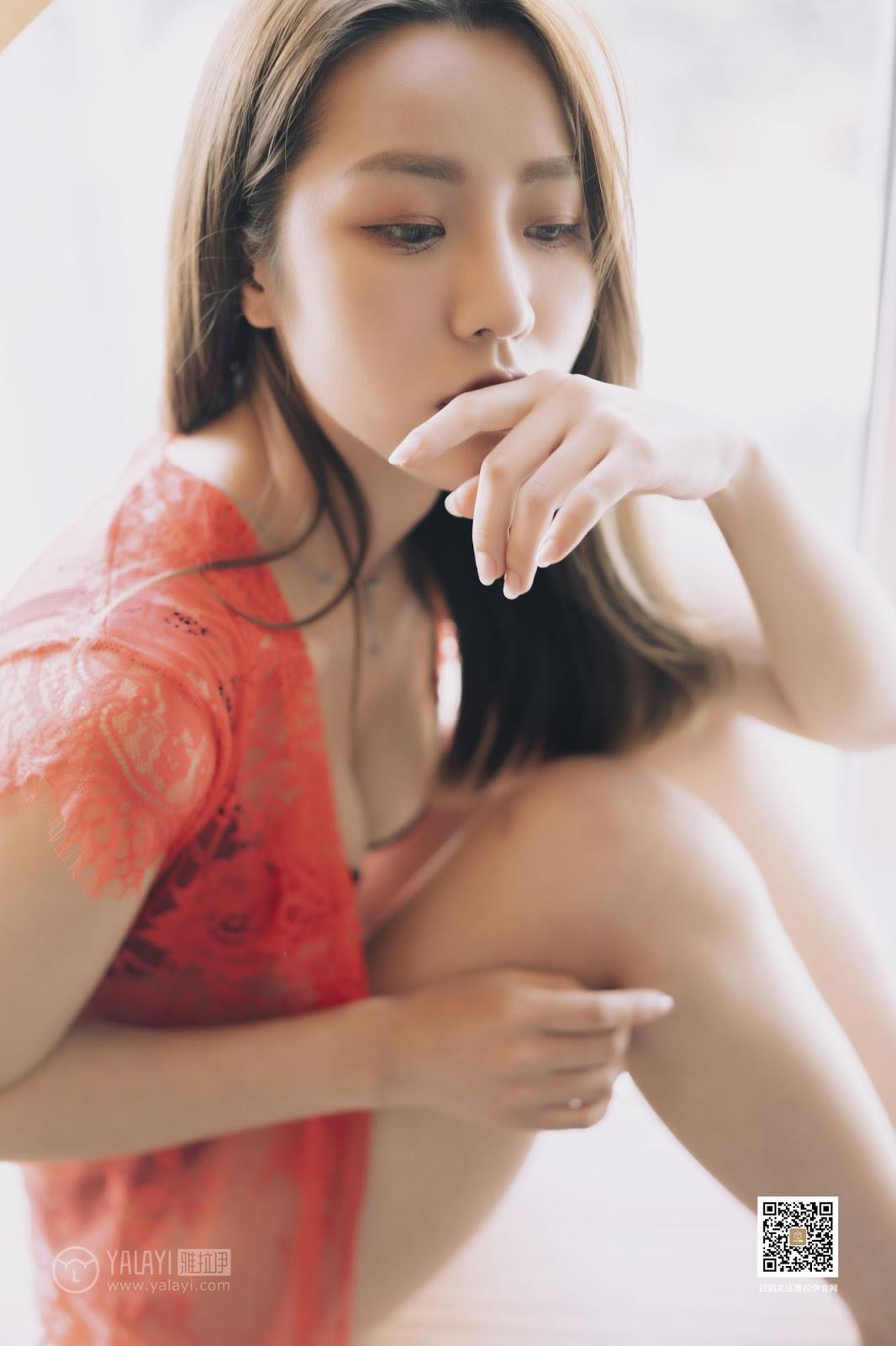 [YALAYI雅拉伊] 2019.08.27 No.381 红与黑芊芊(16)