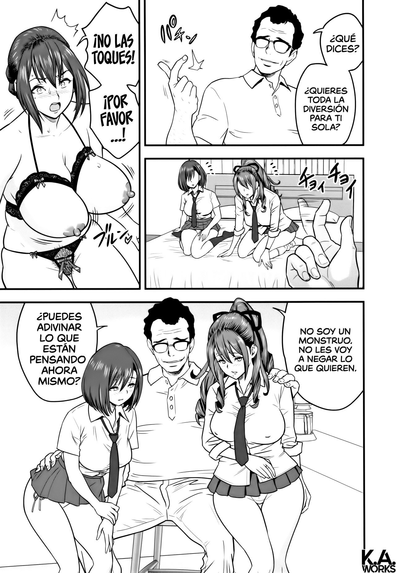 [Takasugi Kou] My Fair MILF Ch. 8-10 [Spanish] [K.A. Works]