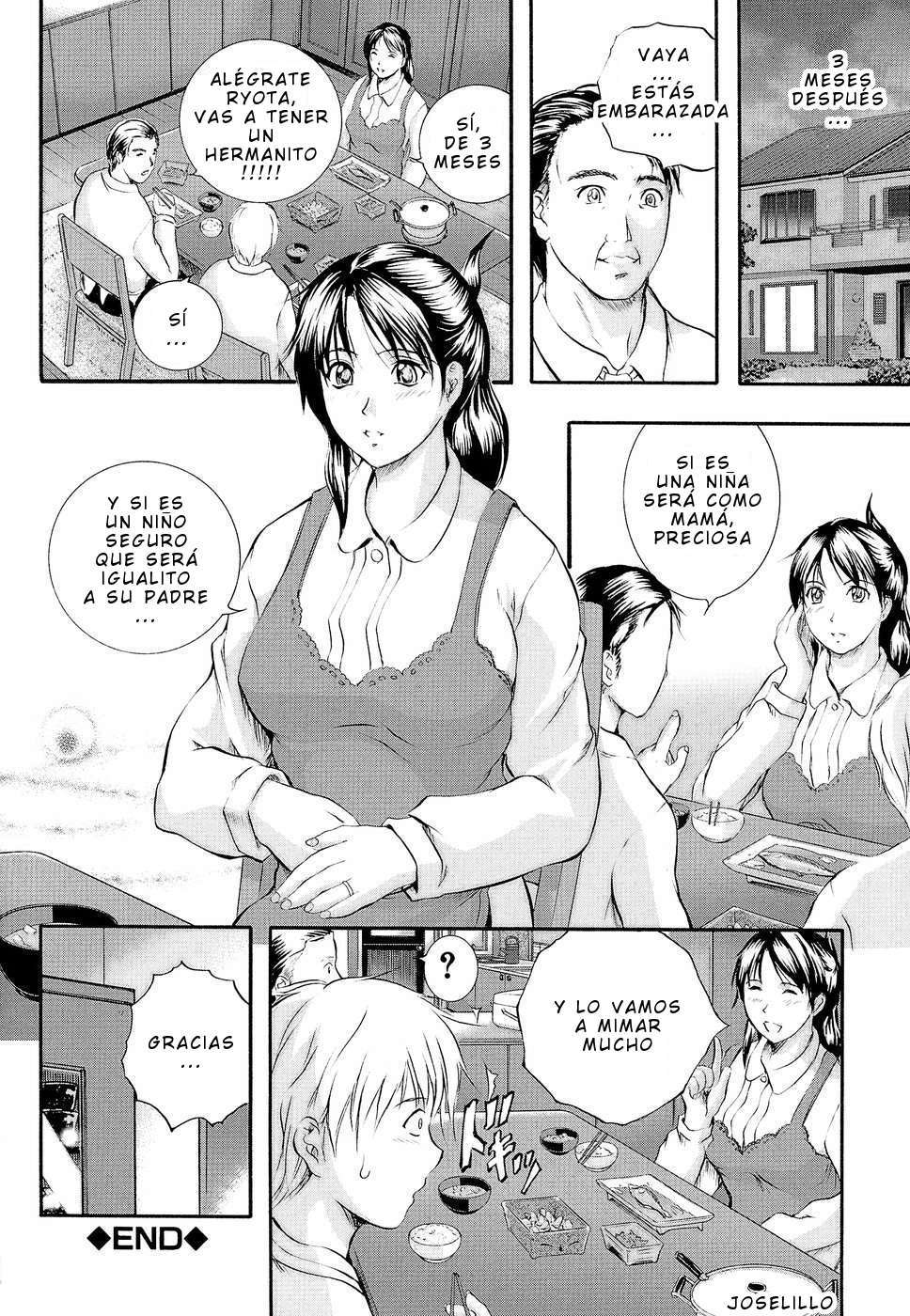 [Izumi Kyouta] Mama to Boku no Milk (Yawahada Shidou) [Spanish]